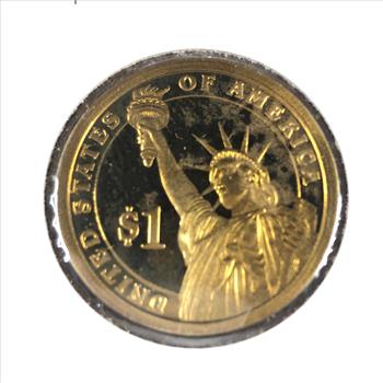 2008-S James Monroe Proof Presidential Commemorative Dollar*Deep Cameo