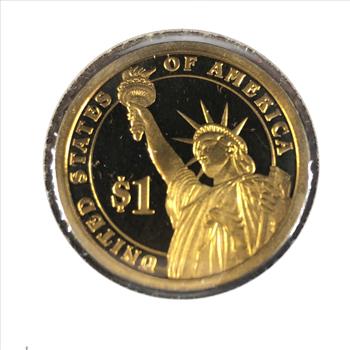 2008-S Martin Van Buren Proof Presidential Commemorative Dollar*Deep Cameo