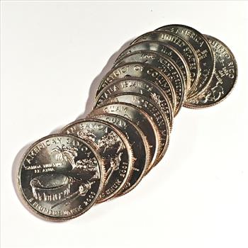 2009 DC and US Territories Commemorative Quarters*Graded Uncirculated 60/Littleton