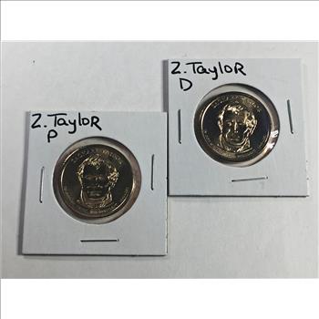 2009-P & D Zachary Taylor Presidential Commemorative Dollars*High Grade