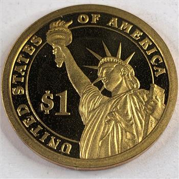 2009-S Proof John Tyler Presidential Commemorative Dollar*DCAM