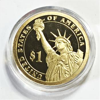 2009-S Proof John Tyler Presidential Commemorative Dollar*DCAM*In Protective Capsule