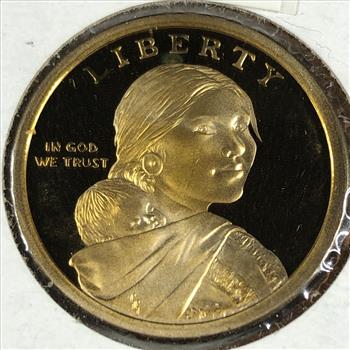 2009-S Proof Native American Three Sisters Commemorative Dollar*Deep Cameo