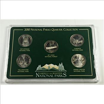 2010 America the Beautiful National Parks Quarter Collection*In Protective Custom Holder
