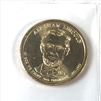 2010-P Abraham Lincoln Commemorative Presidential Dollar*Uncirculated