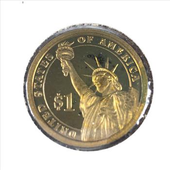 2010-S Abraham Lincoln Proof Presidential Commemorative Dollar*Deep Cameo