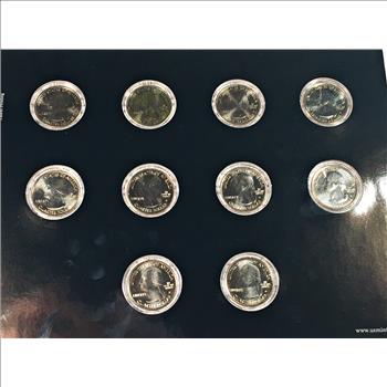 2011 America the Beautiful Quarters Uncirculated Coin Set*Both P & D Mint Marks*10 Coin Set*Original Packaging