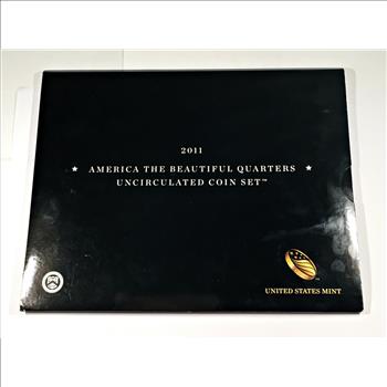 2011 America the Beautiful Quarters Uncirculated Coin Set*Both P & D Mint Marks*10 Coin Set*Original Packaging