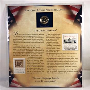 2011 Rutherford B. Hayes Presidential Commemorative Dollar*Encased in 9