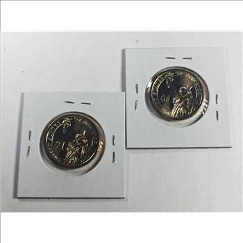 2011-P & D Andrew Johnson Presidential Commemorative Dollars*High Grade