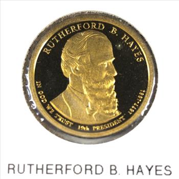 2011-S Rutherford B. Hayes Proof Presidential Commemorative Dollar*Deep Cameo