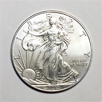 2012 American Silver Eagle*1oz .999 Fine Silver