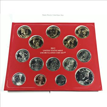 2012 United States Mint Uncirculated Coin Set*Denver Minted*In Original Custom Packaging From US Mint