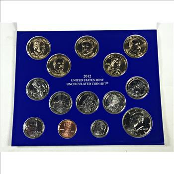 2012 United States Mint Uncirculated Coin Set*Philadelphia Mint Set*In Original US Mint Packaging