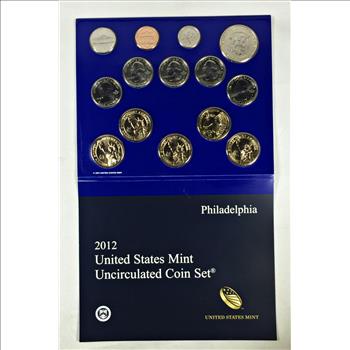 2012 United States Mint Uncirculated Coin Set*Philadelphia Mint Set*In Original US Mint Packaging