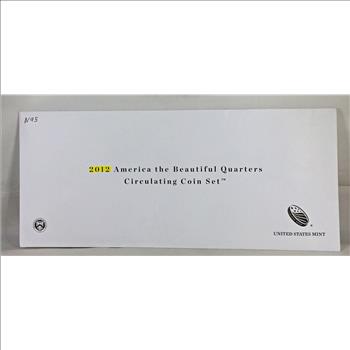 2012-P & D America the Beautiful 10 Quarter Set*Uncirculated*In original US Mint Packaging