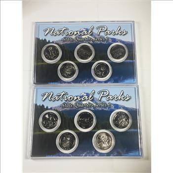 2012-P & D Series 2 America's National Parks Quarters*Beautiful Uncirculated Coins in Custom Holders