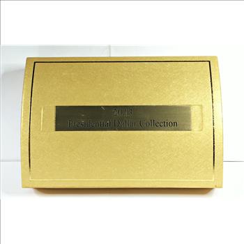 2013 Presidential Dollar Collection*Set of Four Uncirculated Dollars in Capsules and Gift/Display Box