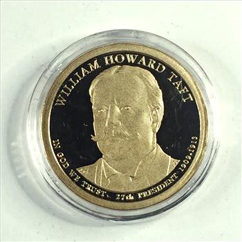 2013-S Proof William Howard Taft Presidential Commemorative Dollar*DCAM*In Protective Capsule