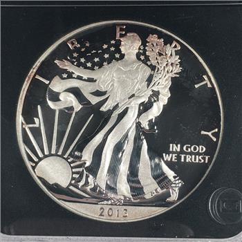 2013-W Reverse Proof American Silver Eagle*1oz .999 Fine Silver*Struck at West Point*Guaranteed by PCS