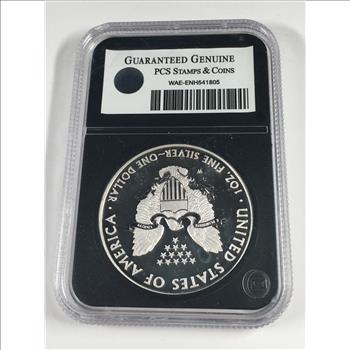2013-W Reverse Proof American Silver Eagle*1oz .999 Fine Silver*Struck at West Point*Guaranteed by PCS