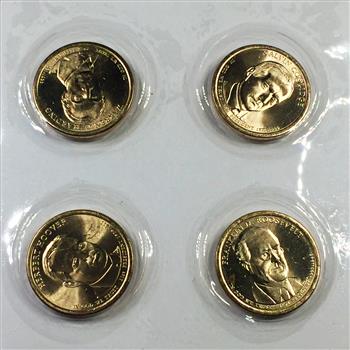 2014 United States Denver Mint Presidential $1 Four Coin Set*Uncirculated in Original US Mint Packaging