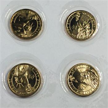 2014 United States Denver Mint Presidential $1 Four Coin Set*Uncirculated in Original US Mint Packaging