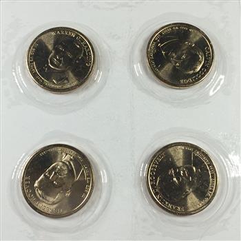 2014 United States Mint Presidential $1 Four Coin Set*Denver Mint*Original Packaging