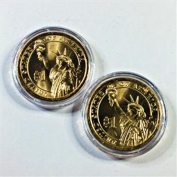 2014-P & D Warren G. Harding Commemorative Presidential Dollars*Uncirculated*In Protective Capsules