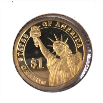 2014-S Proof Franklin D. Roosevelt Presidential Commemorative Dollar*Deep Cameo