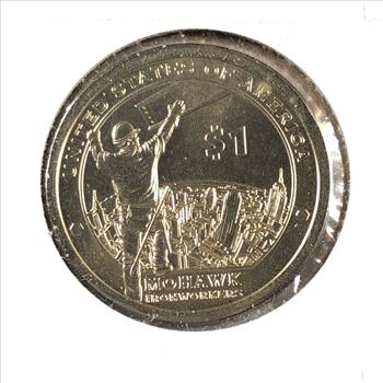 2015-P Native American Commemorative Dollar*Mohawk Ironworkers*High Grade with Luster