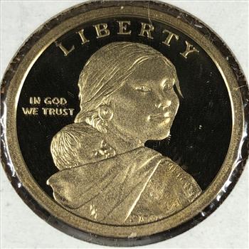 2015-S Proof Native American Mohawk Ironworkers Commemorative Dollar*Deep Cameo