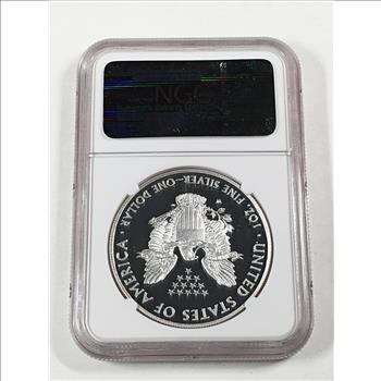 2015-W Proof American Silver Eagle*Graded PF70 ULTRA CAMEO by NGC*Struck at West Point