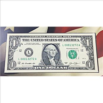 2016 American Code Talkers Commemorative Coin & Currency Set*Series 2003 $1 FRN & Code Talkers Native American $1