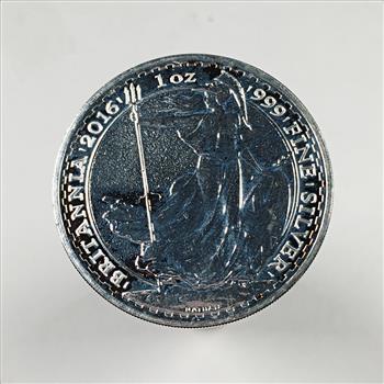 2016 Great Britain £2 Silver Britannia Coin*1oz .999 Fine Reverse Proof Silver