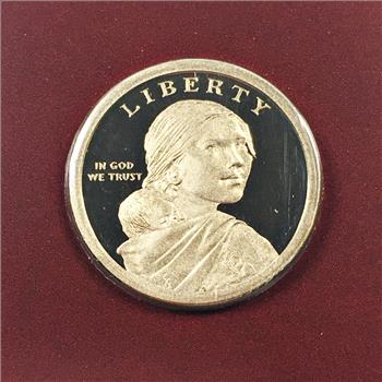 2016 Proof Native American WWII Code Talkers Commemorative Dollar*With 5