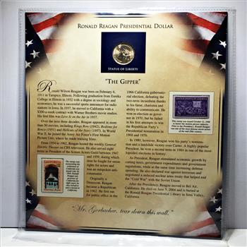 2016 Ronald Reagan Uncirculated Commemorative Presidential Dollar*Encased in 9