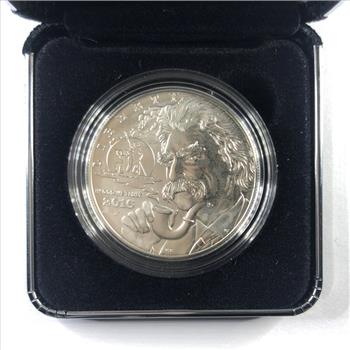 2016-P Mark Twain Uncirculated Silver Dollar Commemorative*In Original US Mint Packaging