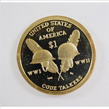 2016-S Native American Dollar Code Talkers Proof