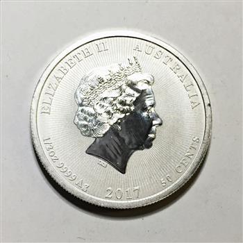 2017 Australia Silver 50 Cent Coin*Commemorates 1945 Victory in the Pacific*1/2oz .9999 Fine Silver