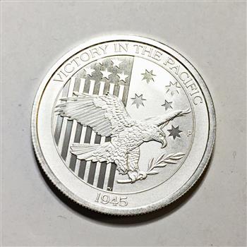 2017 Australia Silver 50 Cent Coin*Commemorates 1945 Victory in the Pacific*1/2oz .9999 Fine Silver