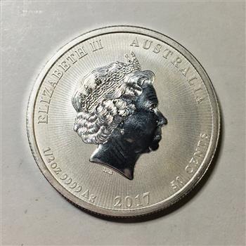 2017 Australia Silver 50 Cent Coin*Commemorates 1945 Victory in the Pacific*1/2oz .9999 Fine Silver