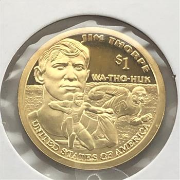 2018-S Proof Native American Jim Thorpe Commemorative $1
