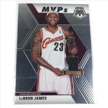 2019-20 Mosaid LeBron James Card Includes Protective Holder
