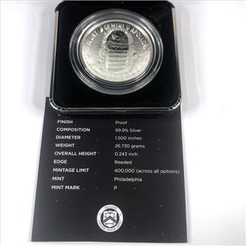 2019-P Apollo 11 50th Anniversary Proof Silver Dollar Commemorative*In Original US Mint Packaging
