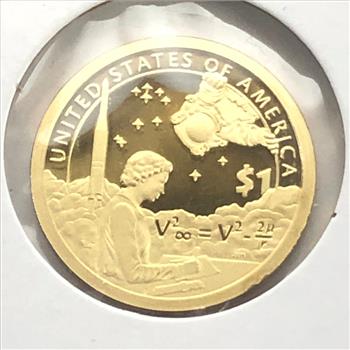 2019-S Proof Native American Indians in Space Commemorative $1