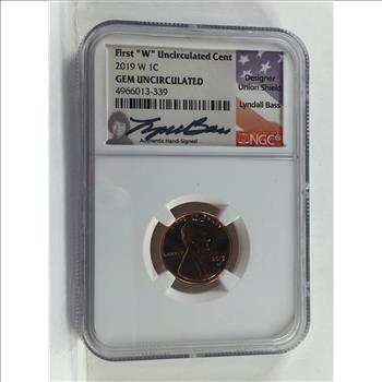 2019-W PROOF Lincoln Head Shield Cent*1st 