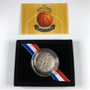 2020 Basketball Hall of Fame Commemorative Uncirculated  Half Dollar *High Grade in Govt Packaging
