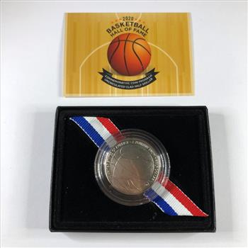 2020 Basketball Hall of Fame Commemorative Uncirculated  Half Dollar *High Grade in Govt Packaging