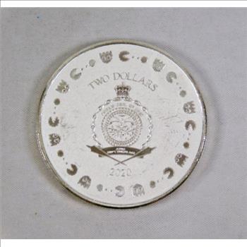 2020 Colorized Niue Silver $2 PAC-MAN 40th Anniversary Coin*1oz .999 Fine Silver